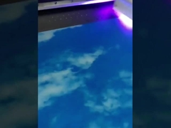 μηχανή εκτύπωσης 90*60cm ψηφιακή UV 1880 εκτυπωτής Inkjet υφάσματος Dpi