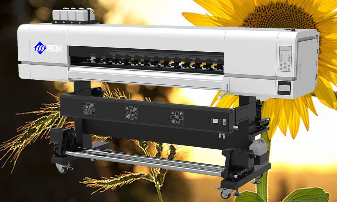 1250MM Περιβαλλοντικά φιλικός εκτυπωτής με μελάνι 8 χρωμάτων Δάχος μέσων από 1,5 mm έως 6 mm