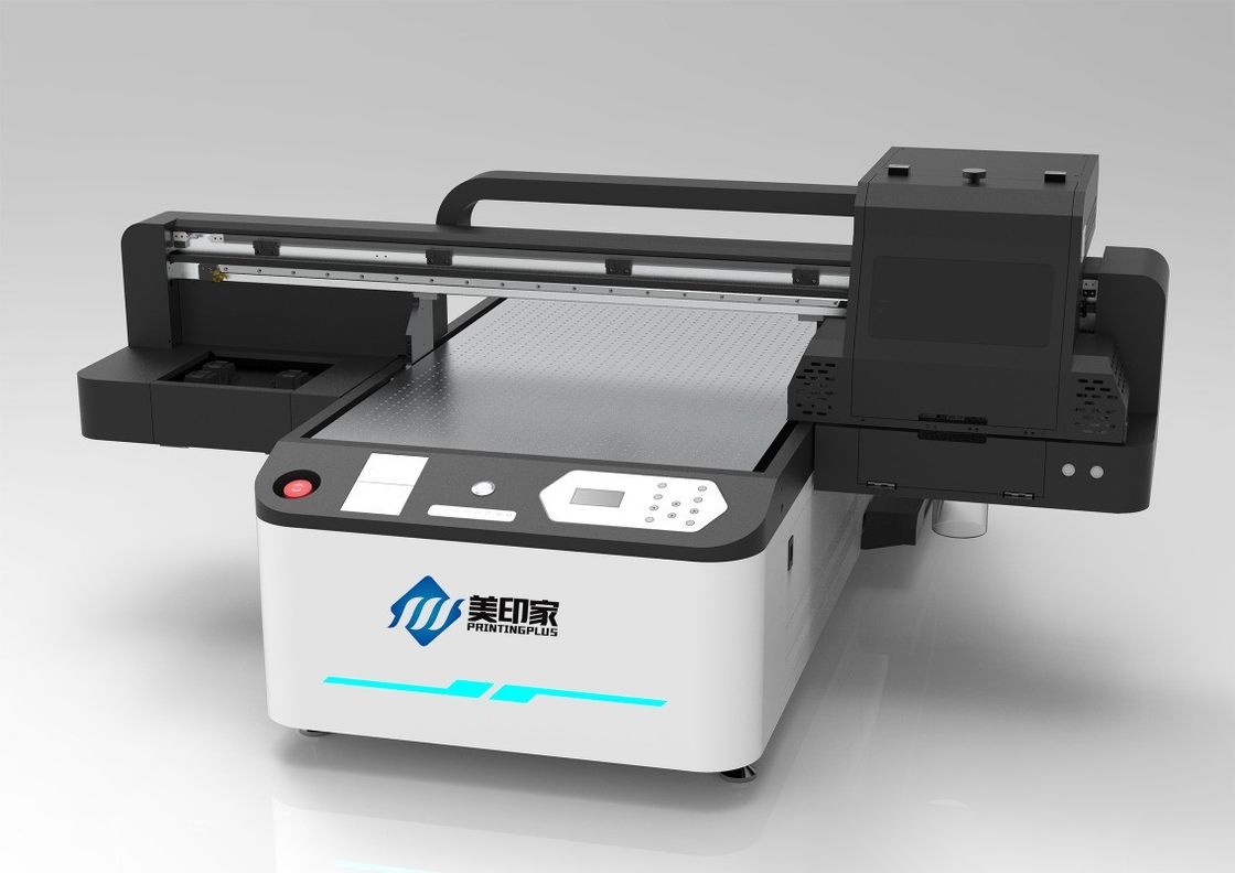 6 Ταχύτητα πέρασης CMYK UV επιφανειακός εκτυπωτής με υψηλή χωρητικότητα για πολλαπλά υλικά