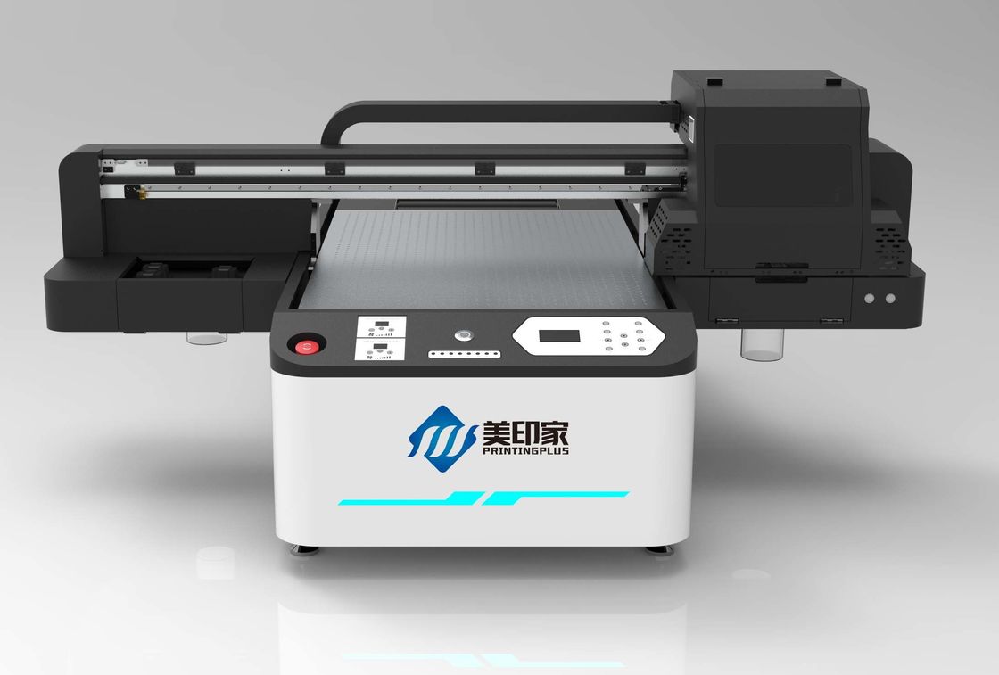 Επαγγελματικός 1440 DPI UV Flatbed Inkjet εκτυπωτής / UV Flatbed εκτυπωτής με γραμμικό οδηγό THK