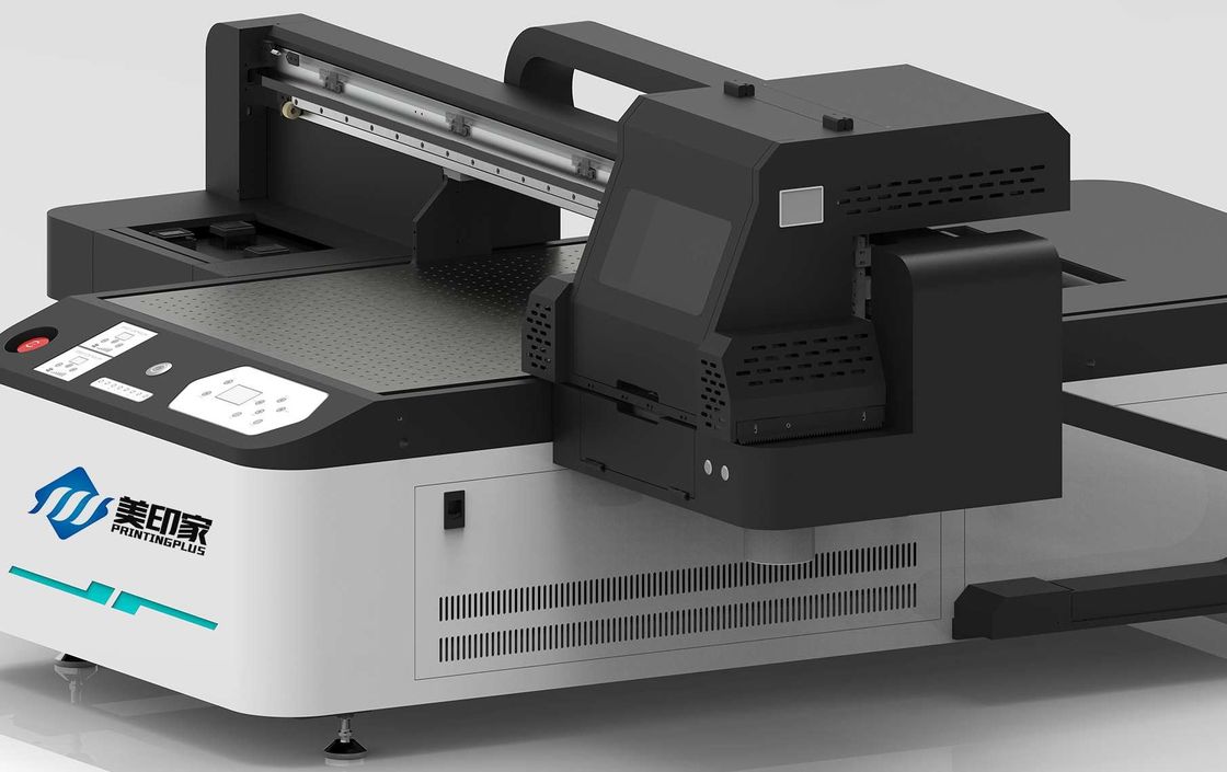 Επαγγελματικός 1440 DPI UV Flatbed Inkjet εκτυπωτής / UV Flatbed εκτυπωτής με γραμμικό οδηγό THK
