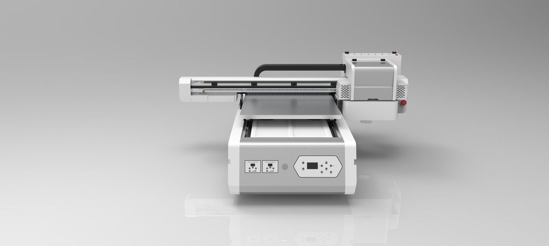 Ιαπωνία THK Guideway UV Inkjet flatbed printer με THK guide rail και τροφοδοσία μελάνης θετικής πίεσης