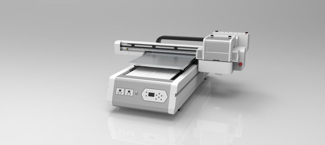 Ιαπωνία THK Guideway UV Inkjet flatbed printer με THK guide rail και τροφοδοσία μελάνης θετικής πίεσης