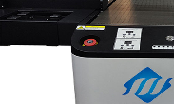 0.5L UV επίπεδης βάσης εκτυπωτής Inkjet κιβωτίων εκτυπωτών ζαρωμένος ακρίβεια