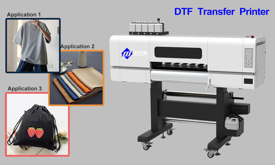 Εκτυπωτής DTF με ταινία PET 620MM με EPSON-I3200 A1 κεφαλή εκτύπωσης 200KG καθαρό βάρος