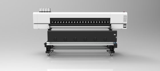 Βιομηχανικός εκτυπωτής μεμβράνης sublimation βαφής L2985xW928xH1573mm Ταχύτητα εκτύπωσης 4 Pass 35m2/ώρα 6pass:25m2/ώρα 8pass:16m2/ώρα